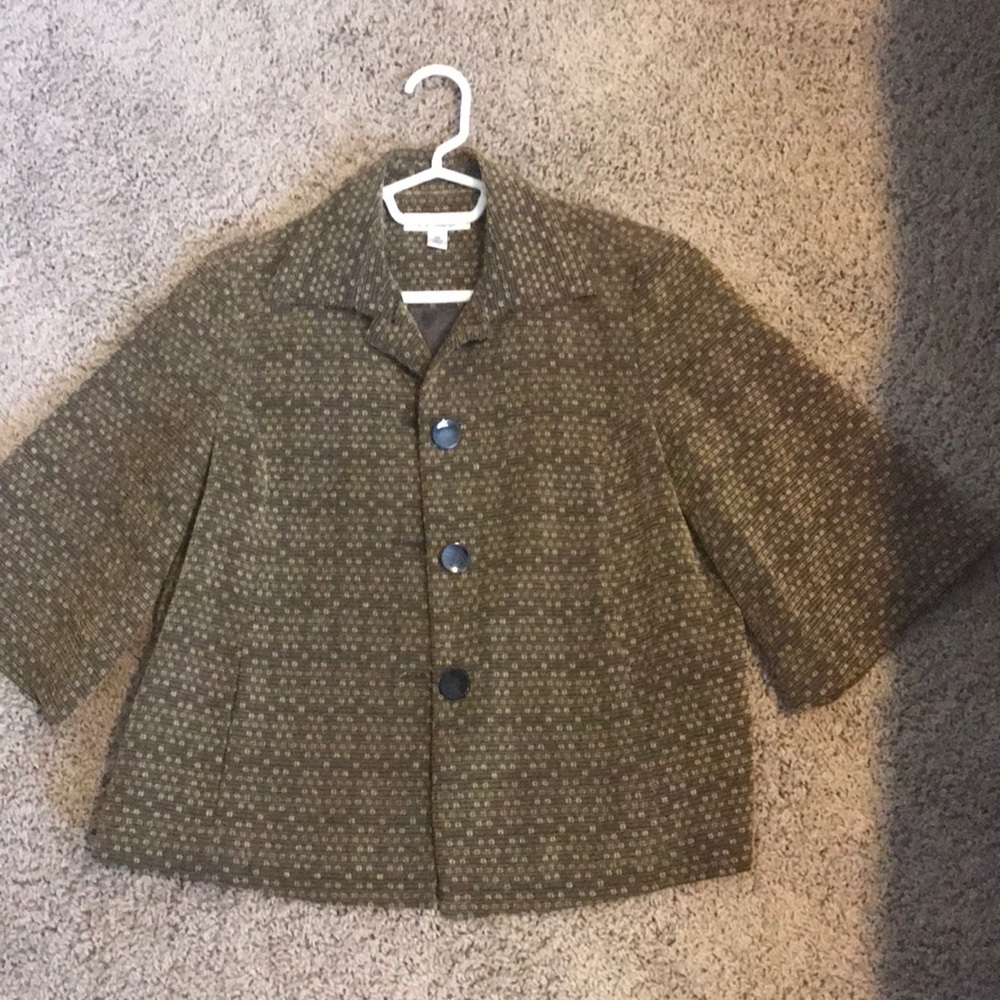 Cold water creek 3/4 length blazer